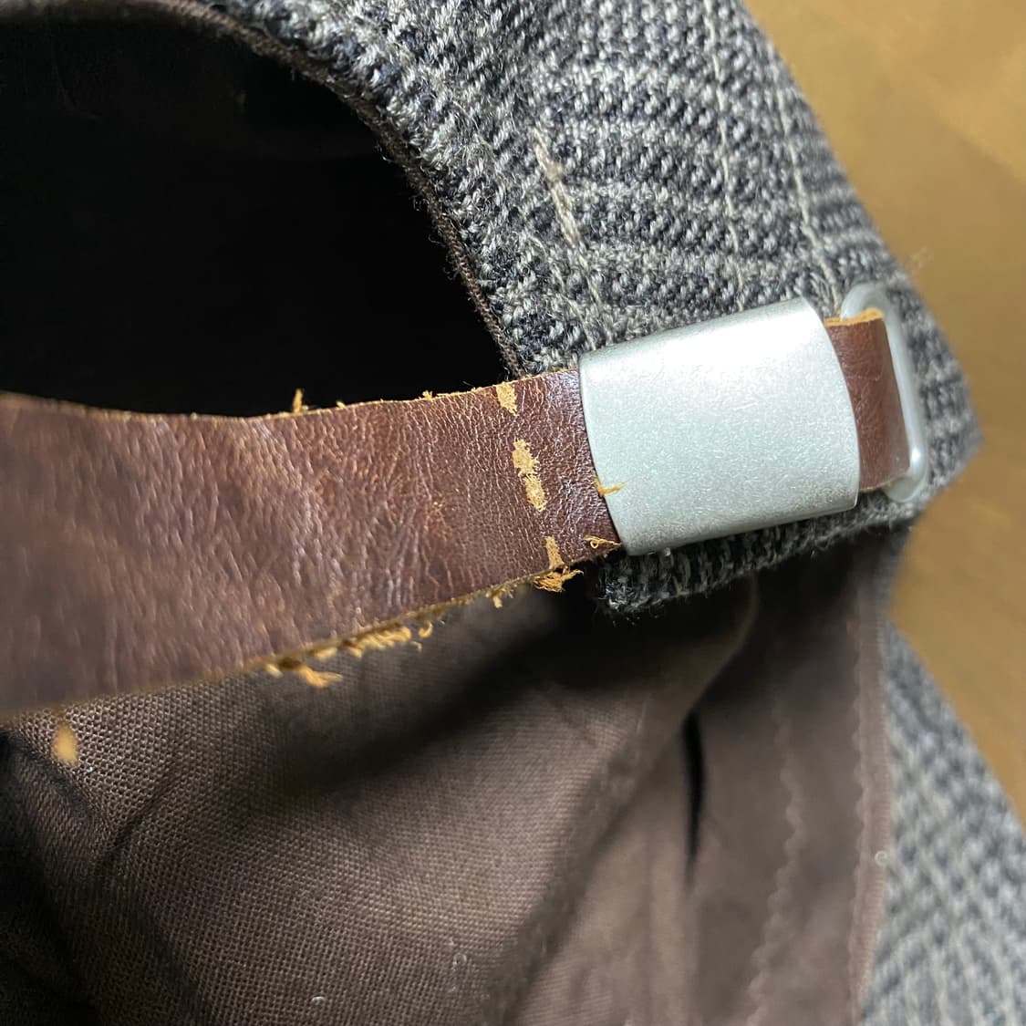 논네이티브 체크 울 캡 상품이미지7