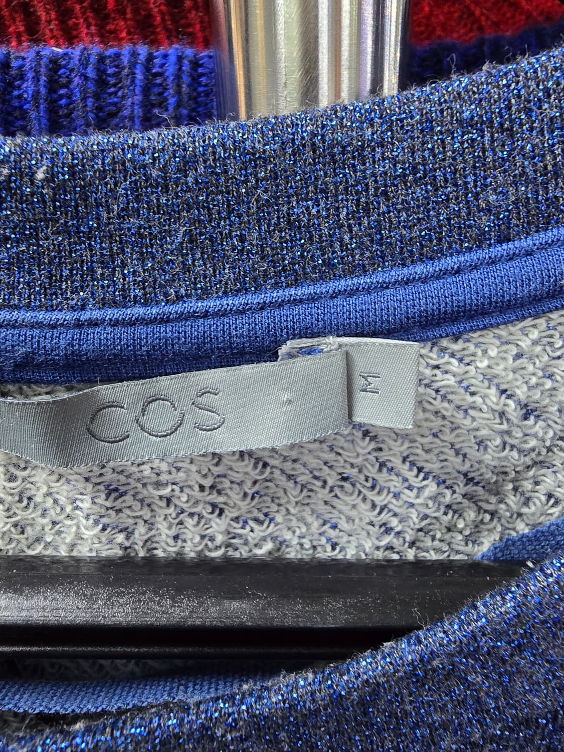 COS 블루 반팔 원피스 (1309) 상품이미지3