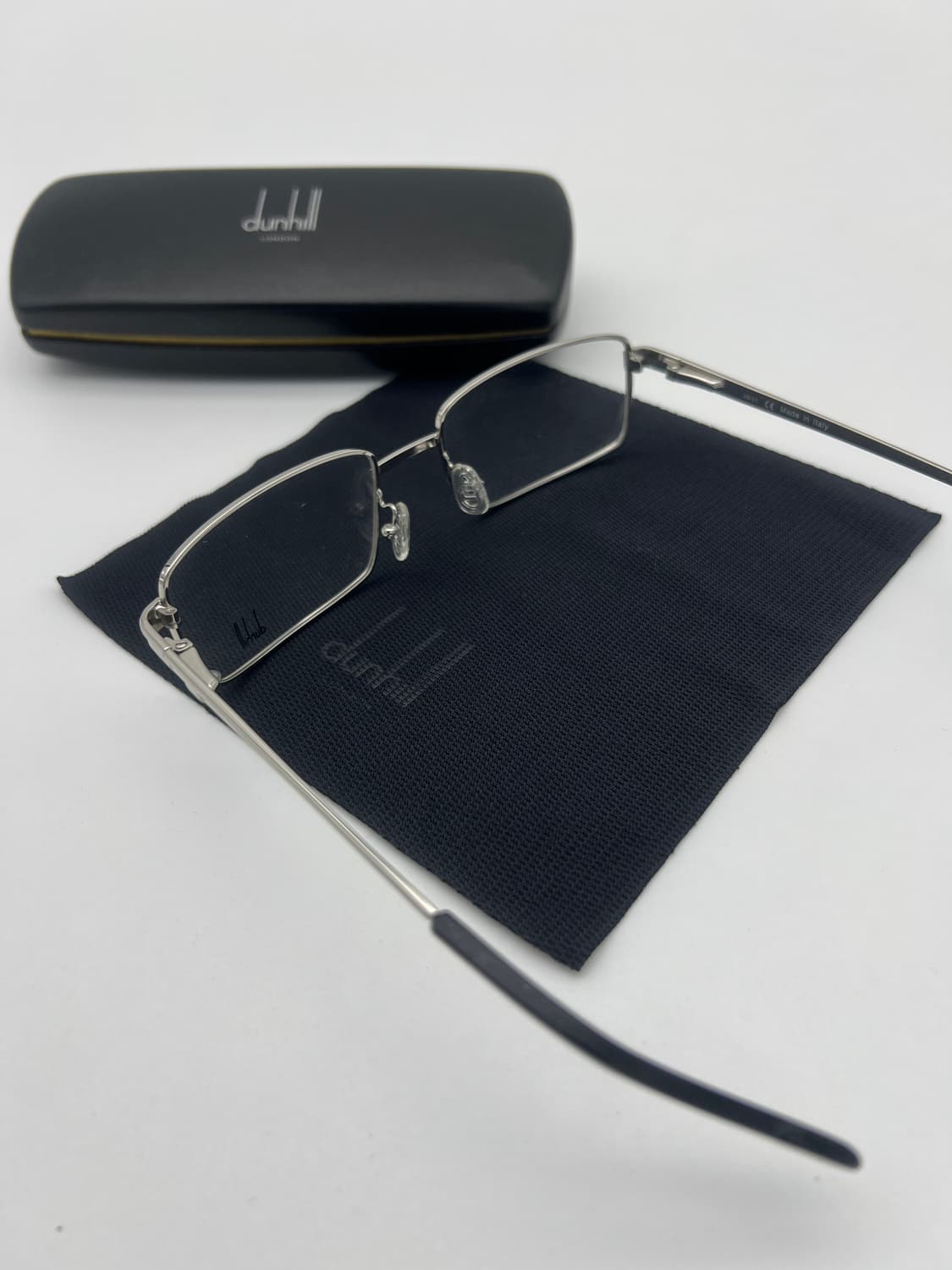 던힐 dunhill 직사각 메탈테 안경 DU10201 상품이미지6