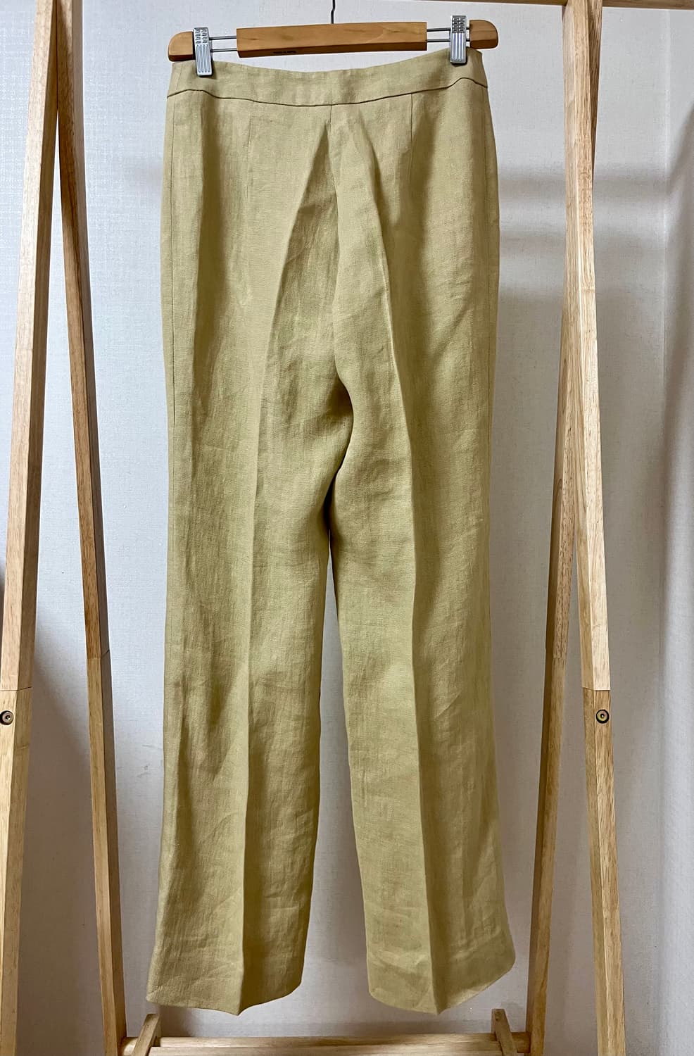 Max Mara 리넨 와이드 팬츠 40 정품 상품이미지2