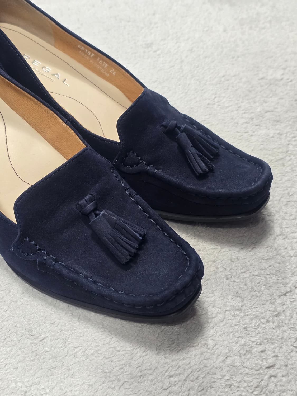 리갈 테슬 헤리티지 스웨이드 구두 네이비 240 상품이미지2