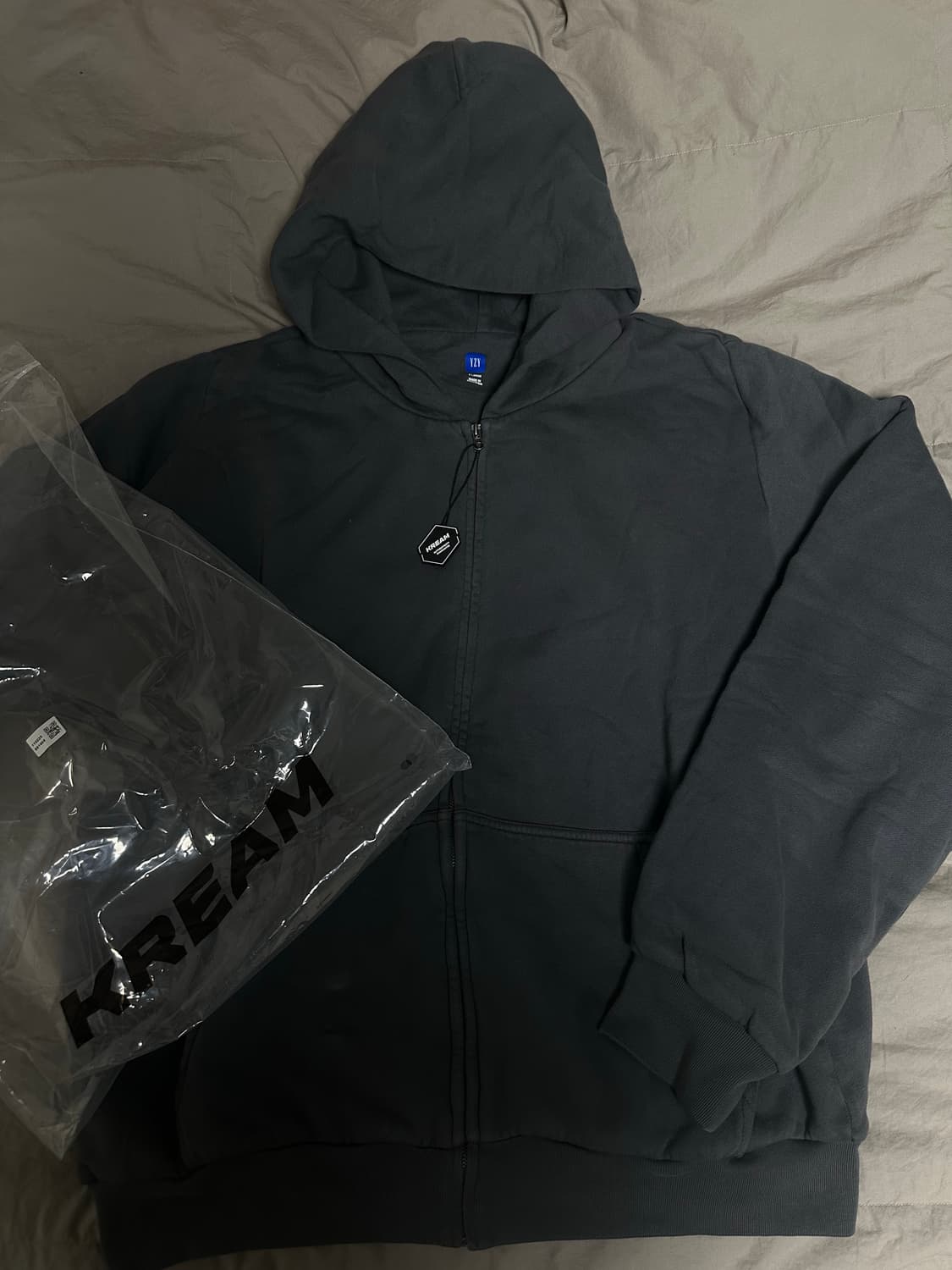 (새상품)이지갭 후드집업 다크그레이 xl 상품이미지1