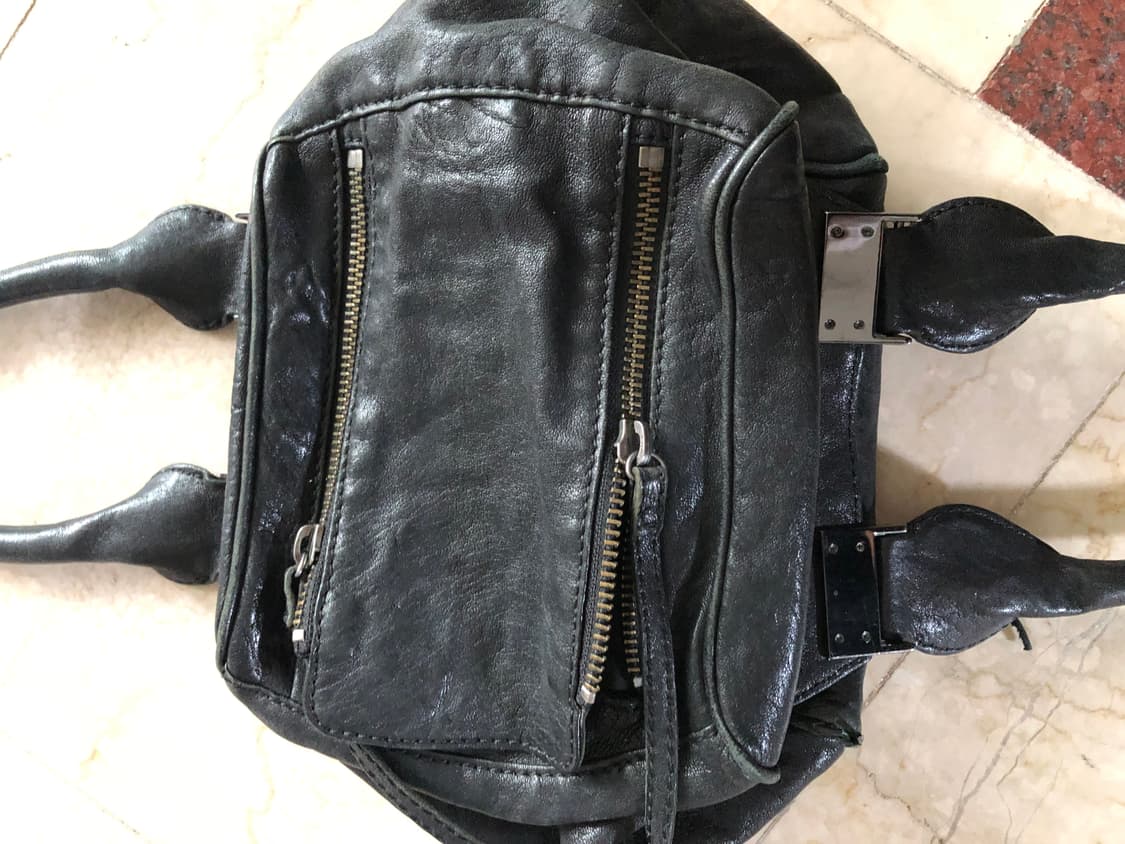 [직수입] 빈티지 diesel 레더 토트 백 블랙 상품이미지6