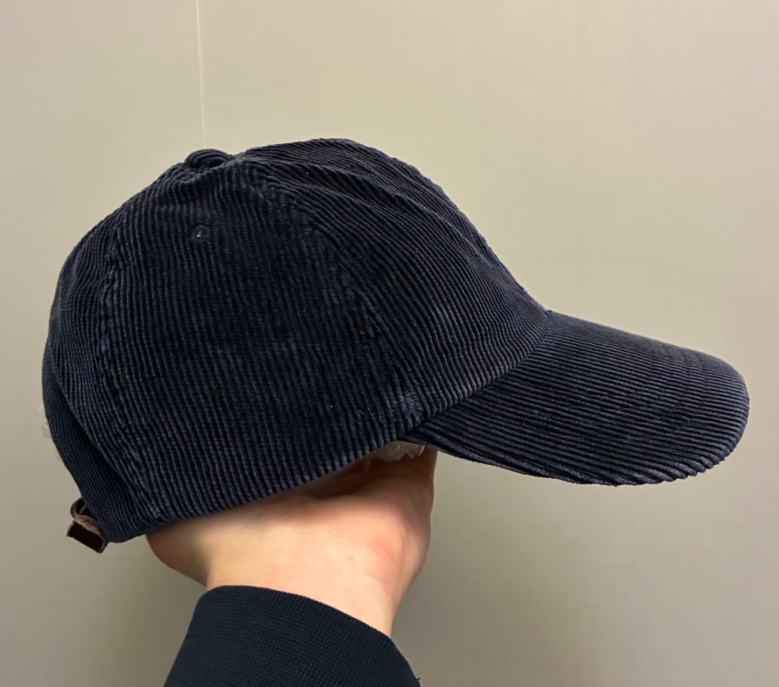 (F)폴로랄프로렌 베이스볼 코듀로이 네이비 볼캡모자 블랙 상품이미지4