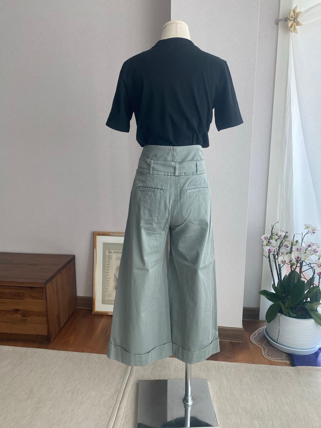 PESERICO 페세리코 크롭 코튼슬랙스(40) 상품이미지3