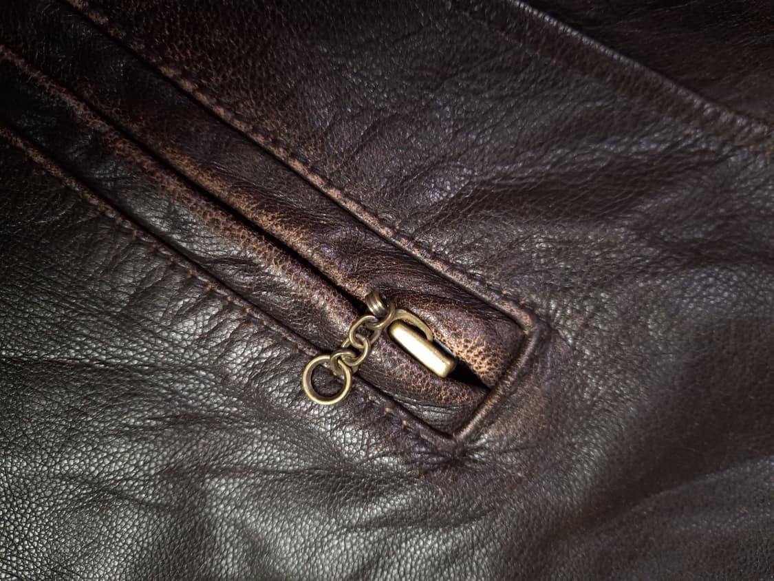 오리지날 아비렉스 리얼레더 싱글 라이더자켓 상품이미지10