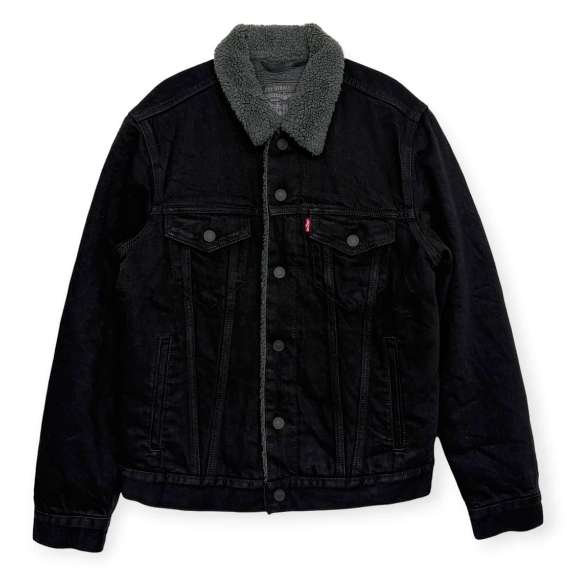 리바이스 블랙 쉐르파 셰르파 트러커 자켓 상품이미지1