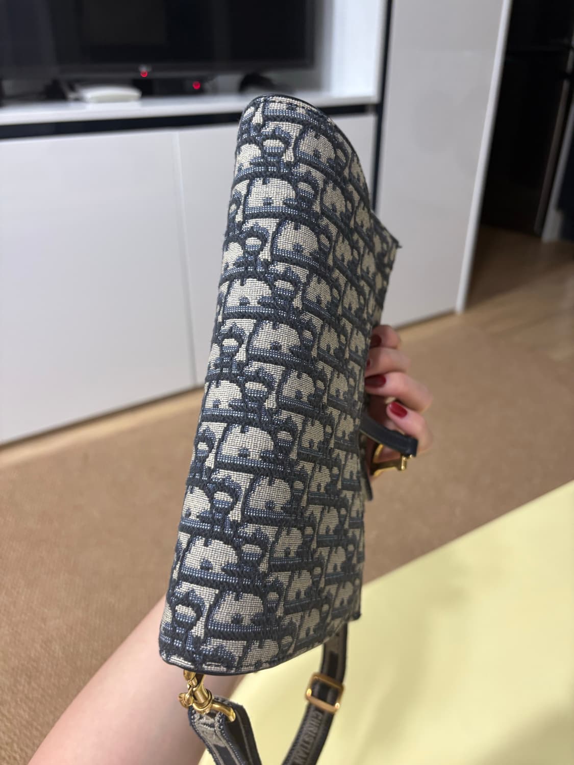 디올 새들 woc체인백 + 크로스끈 상품이미지6