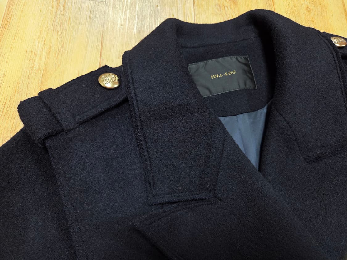 줄로그(JULL-LOG) 견장 벨티드 울코트 프리사이즈 상품이미지3