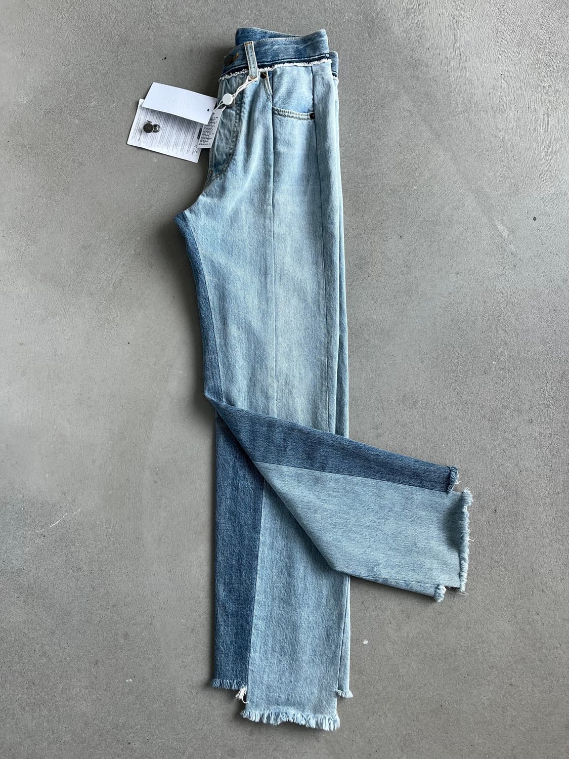 (새상품) 메종 마르지엘라 컨트라스 패널 스트레이트 진 상품이미지5