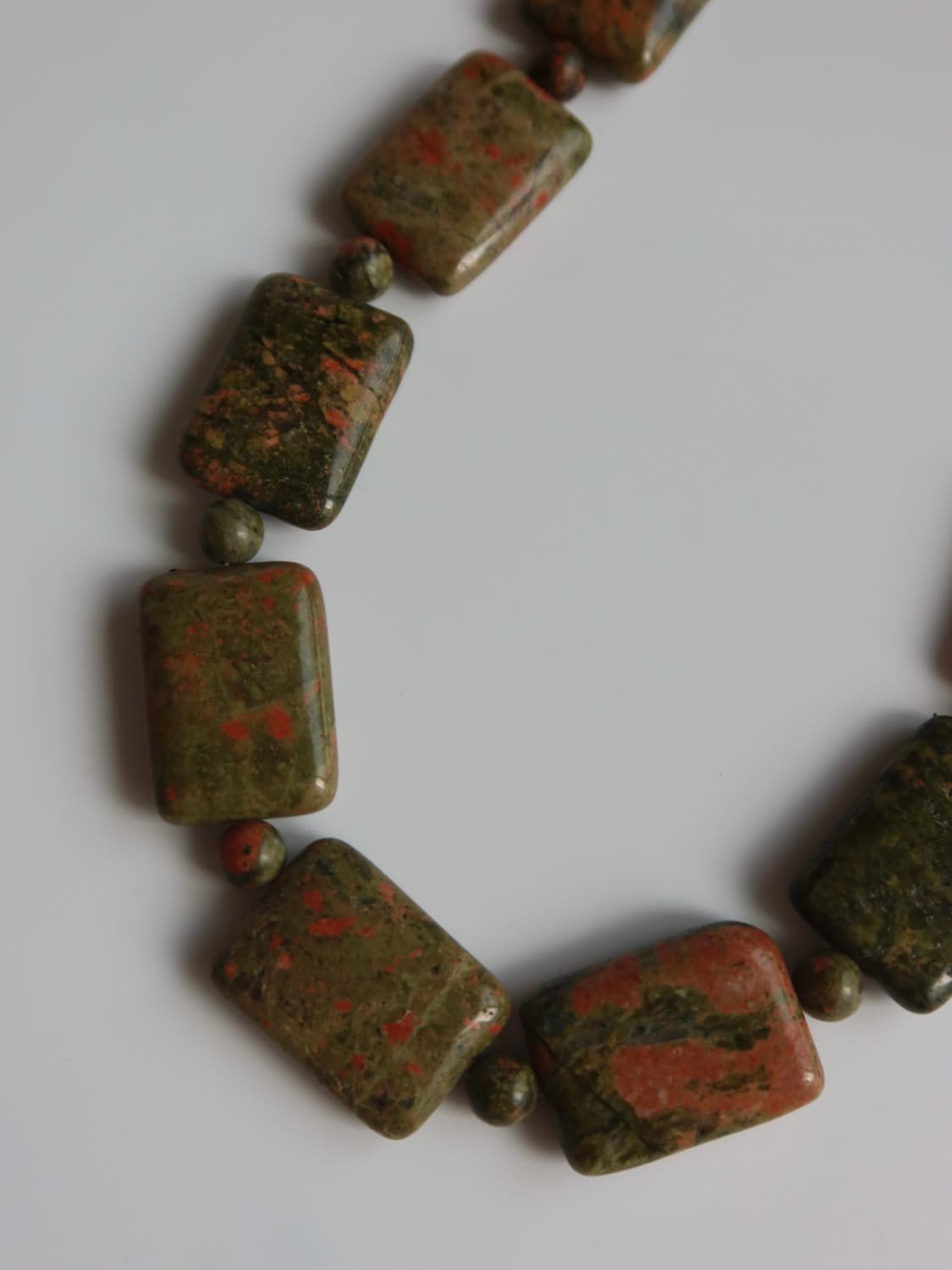 green marble block necklace 상품이미지4