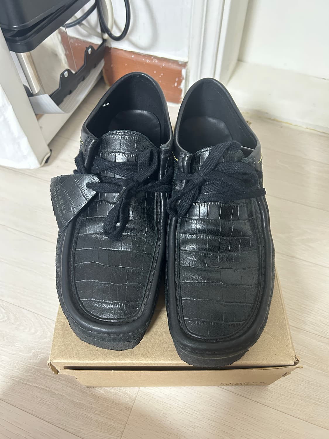 Wackmaria Clarks Wallabee crocodile 상품이미지1