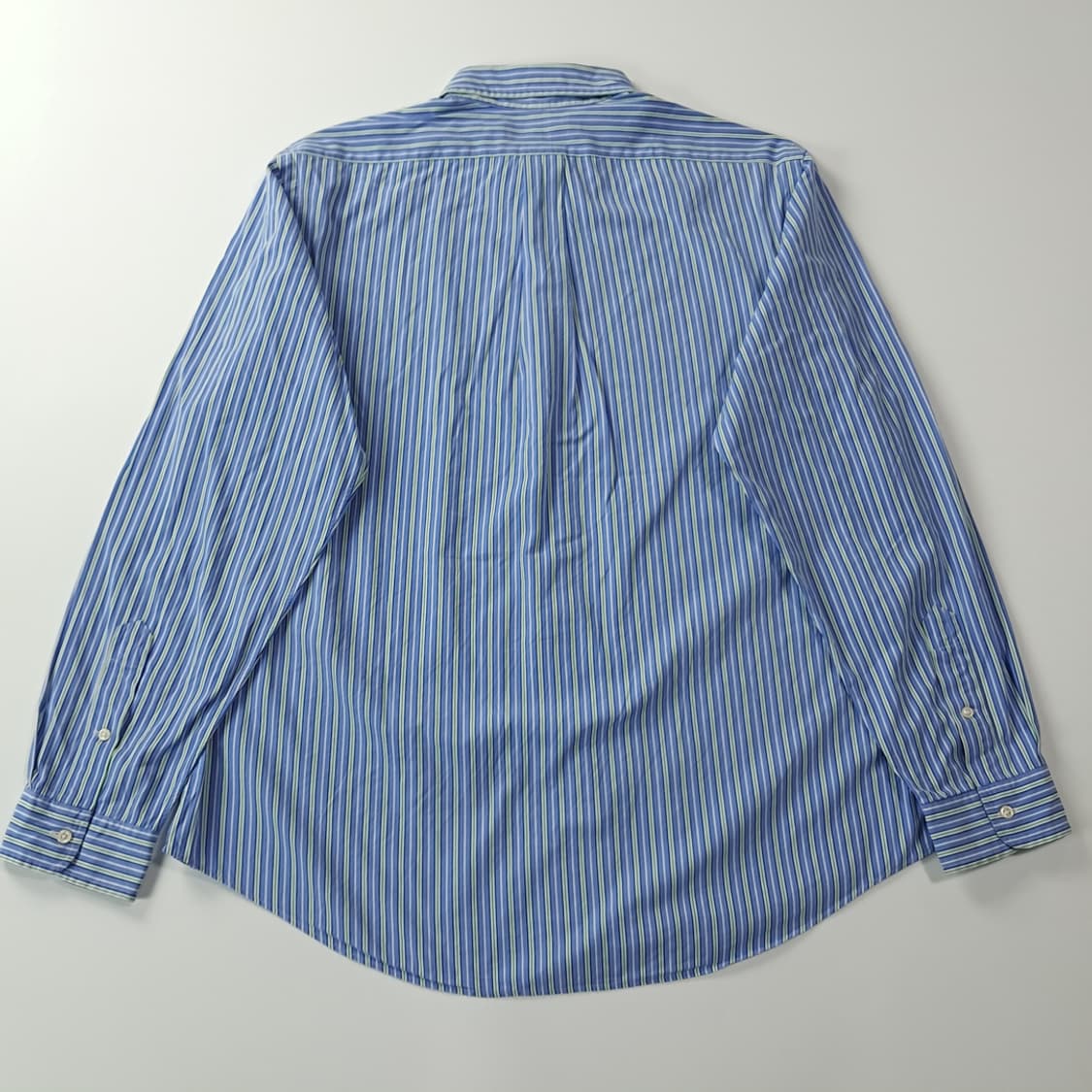 CK851 XL 폴로 블루그린 멀티 스트라이프 셔츠 남방 상품이미지6