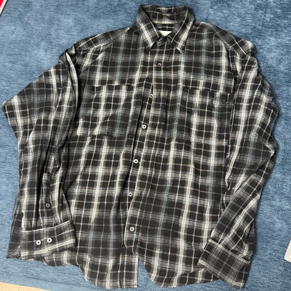 노매뉴얼 체크셔츠 M 상품이미지2
