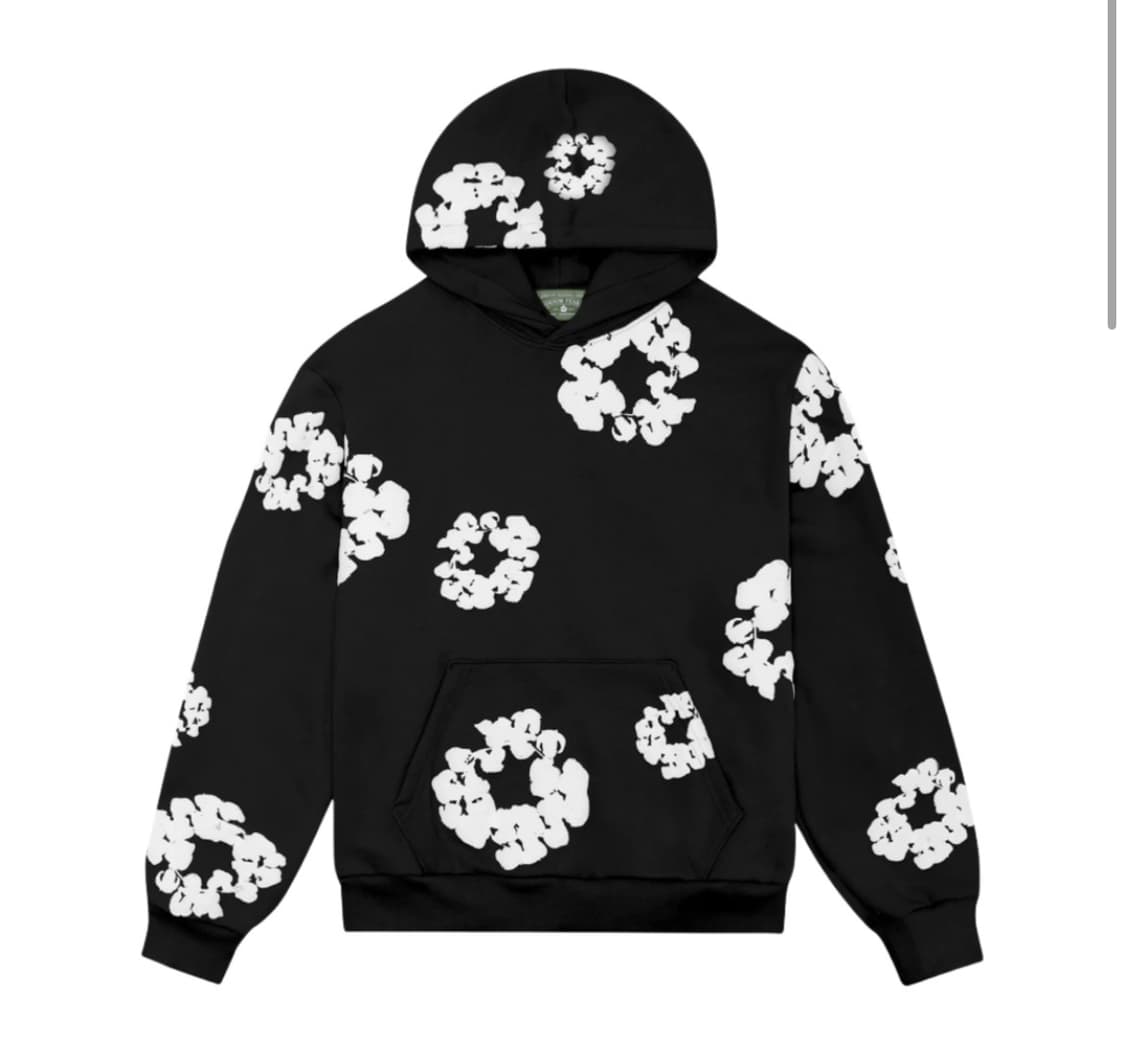 데님티어스 후드티 블랙 상품이미지1