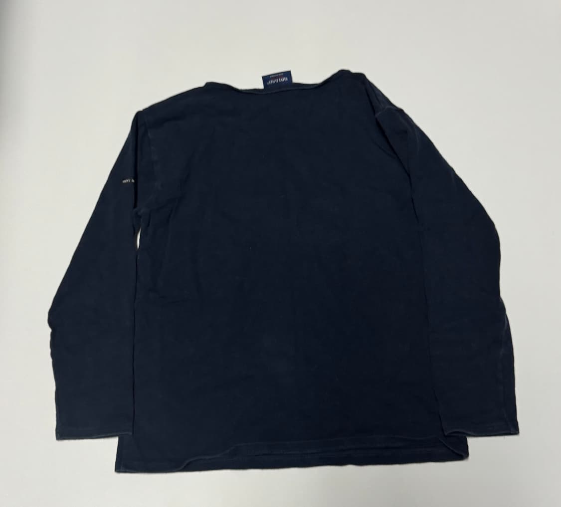 여성 세인트제임스 미니멀 스몰 로고 긴팔 티셔츠 S ~ M 네이비 상품이미지2