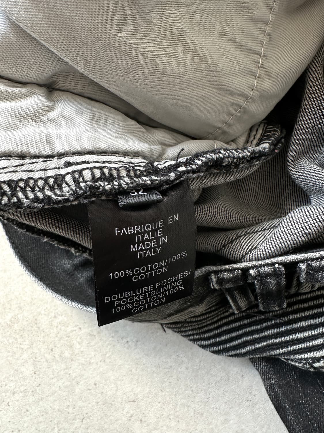 발망 디스트로이드 바이커 슬림진 상품이미지7