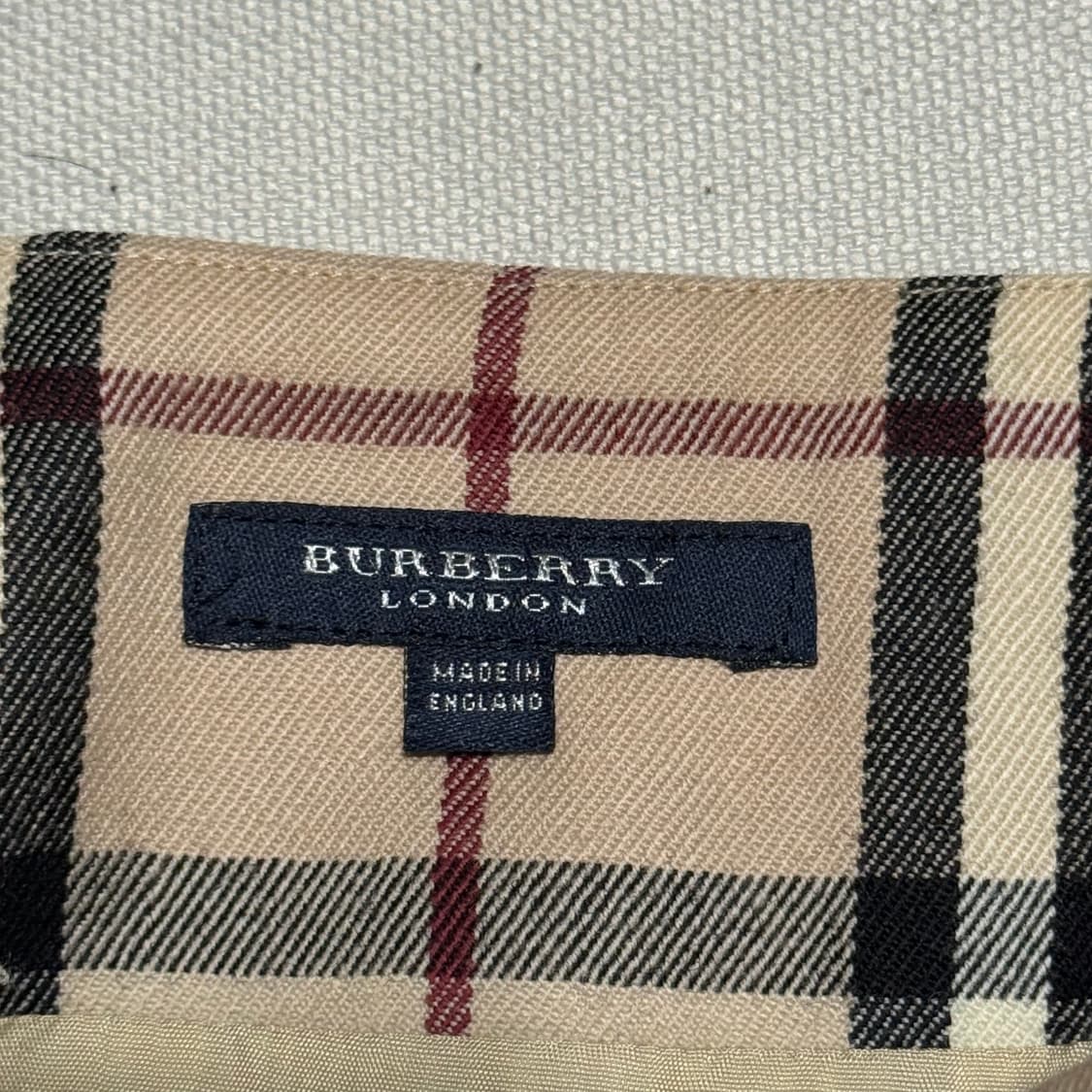 UK 10 버버리 노바체크 스커트  상품이미지5