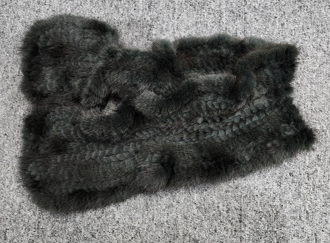 빈티지 로즈 밍크 퍼 머플러 목도리 상품이미지2