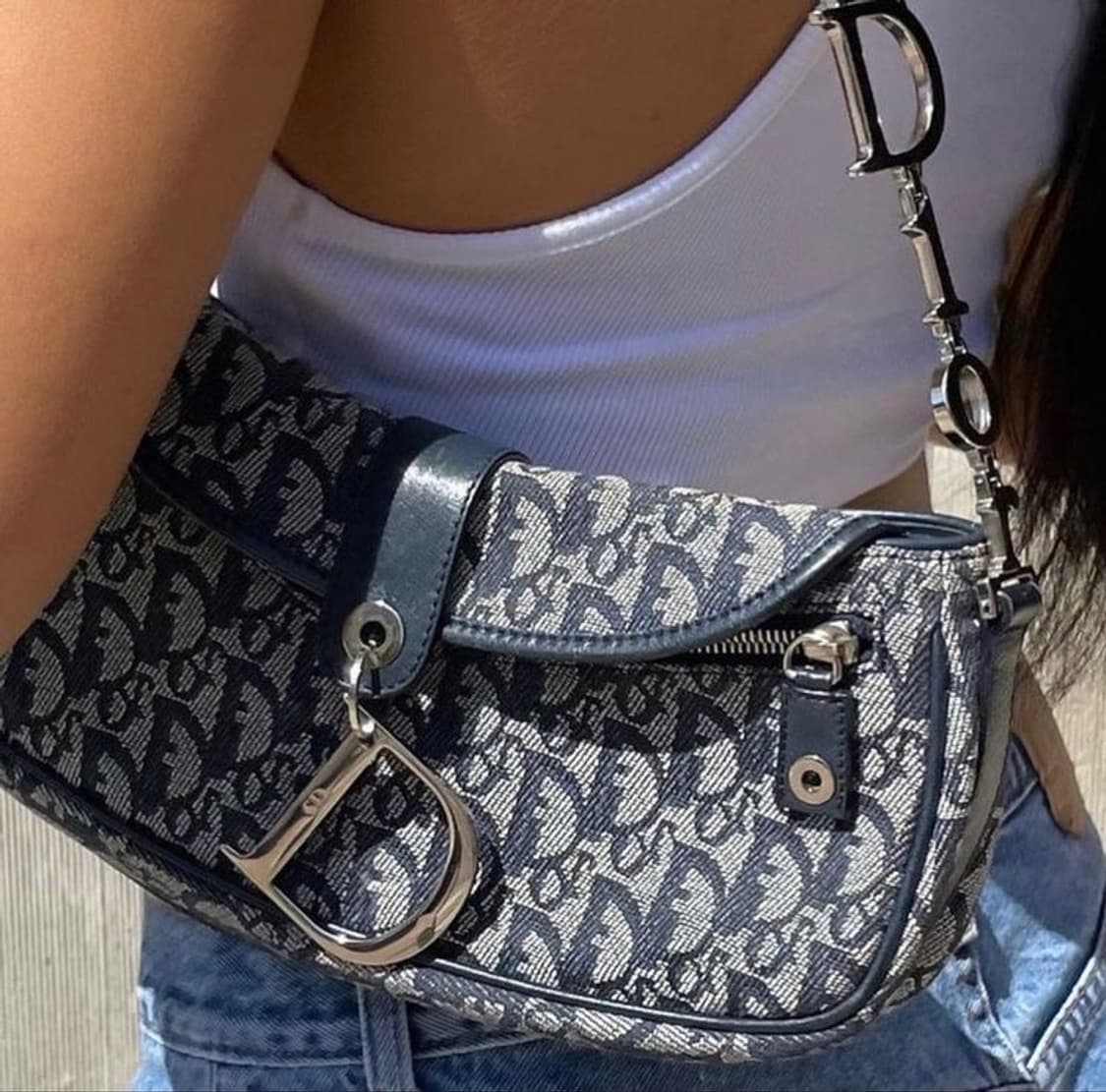 희귀)디올 오블리크 빈티지 참 백 상품이미지1