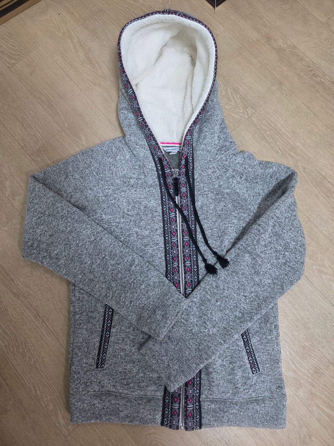 아메리칸이글 후드집업 니트 M 상품이미지1