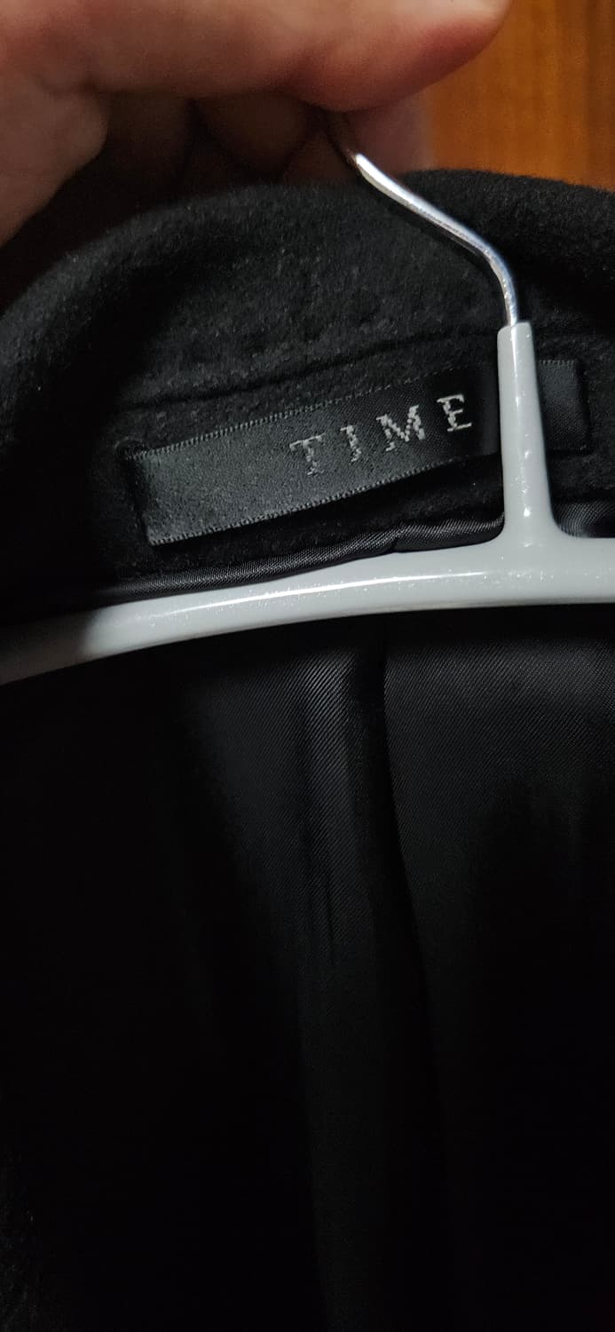 타임 옴므 남자 싱글코트 95 캐시미어 47% 블랙 상품이미지4