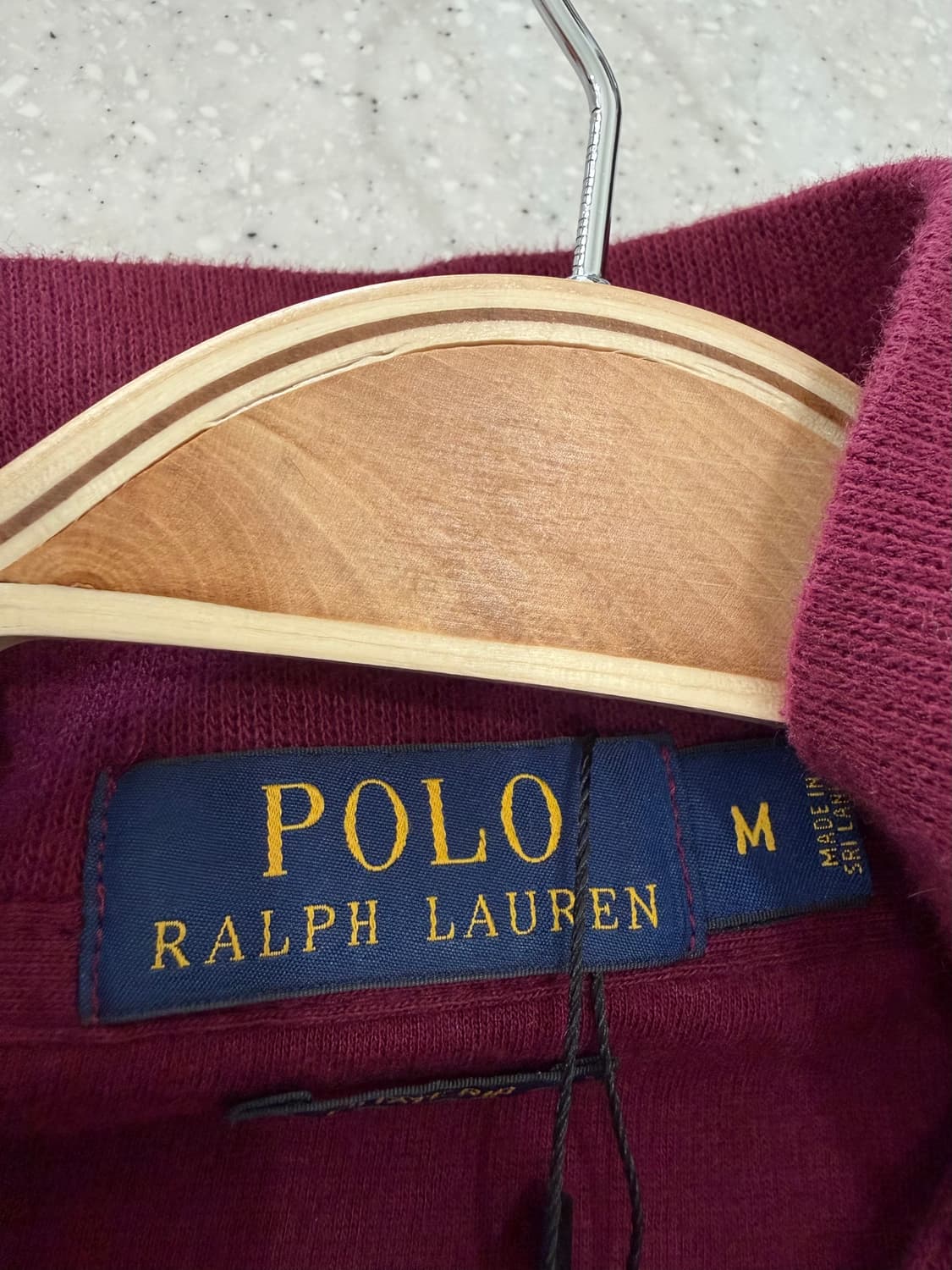 393. 폴로 버건디 반집업 상품이미지2
