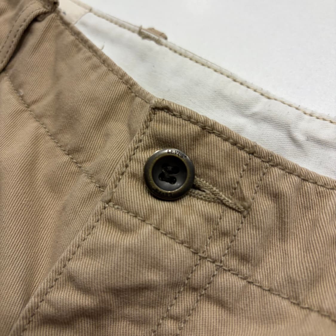 [34] 리바이스 베이지 카고 반바지 팬츠 D321 상품이미지5