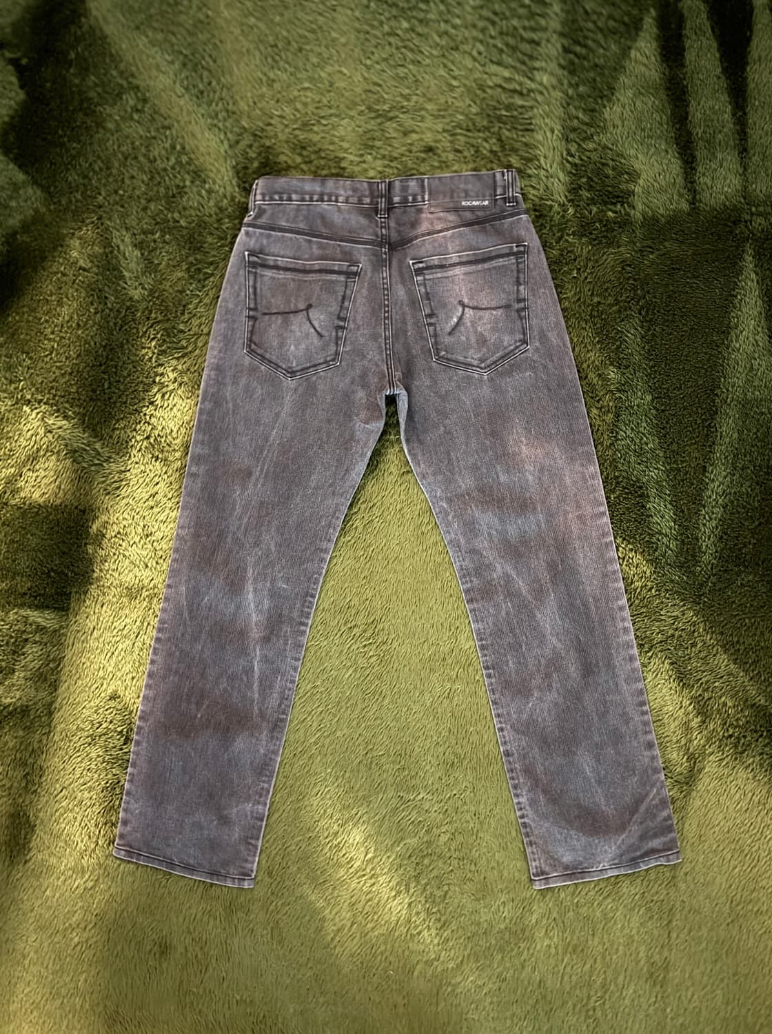 [34] Roca Wear 로카웨어 빈티지 워싱 텍스쳐드 데님 팬츠 상품이미지7