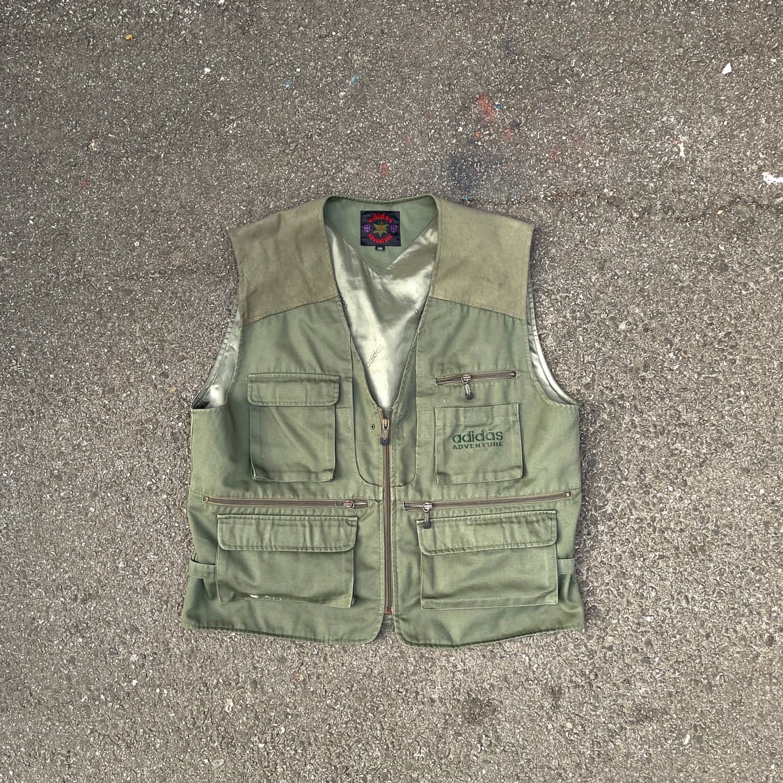 90s 아디다스 재우교역 올드스쿨 유틸리티 멀티포켓 베스트 조끼 105 상품이미지1