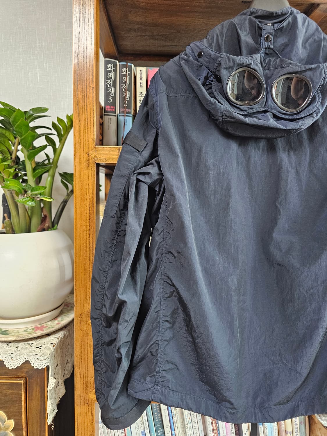 씨피 CP 컴퍼니 고글 나일론 자켓 팔아요. s 95 90 상품이미지4