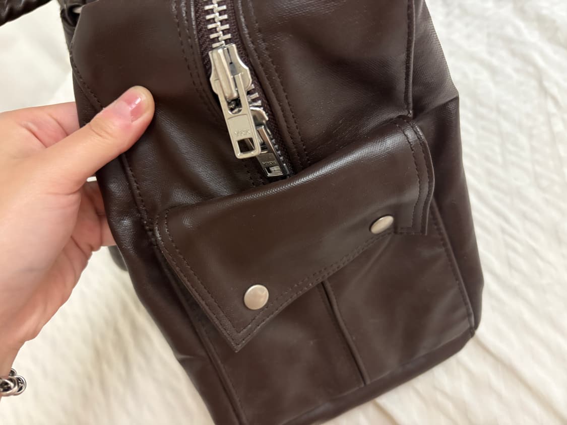 포터 프리스타일 보스턴백 브라운 상품이미지5