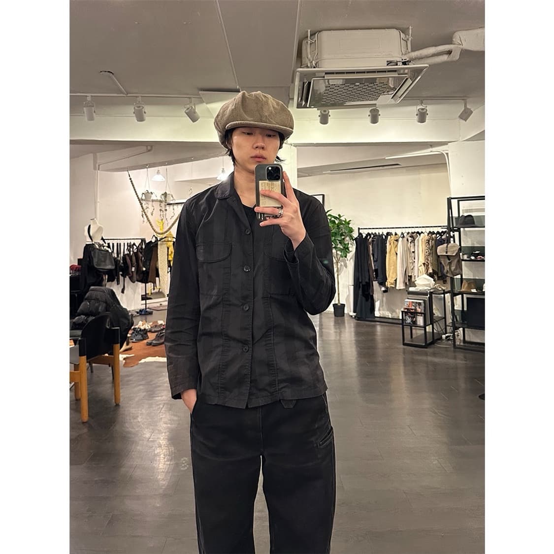 카시라 오버사이즈 캐스킷 햇 상품이미지3