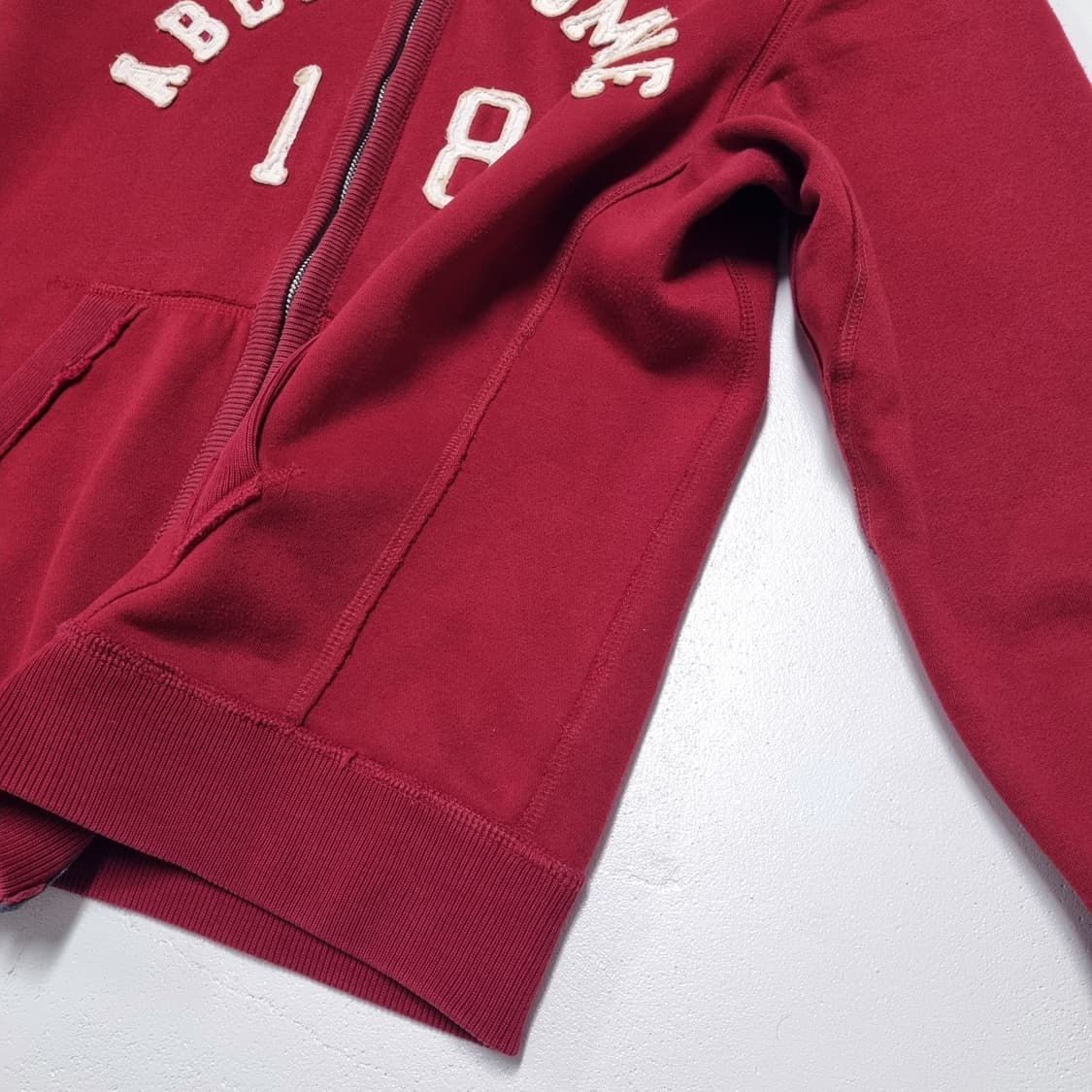 빈티지 아베크롬비 머슬핏 후드 집업 - M 상품이미지8