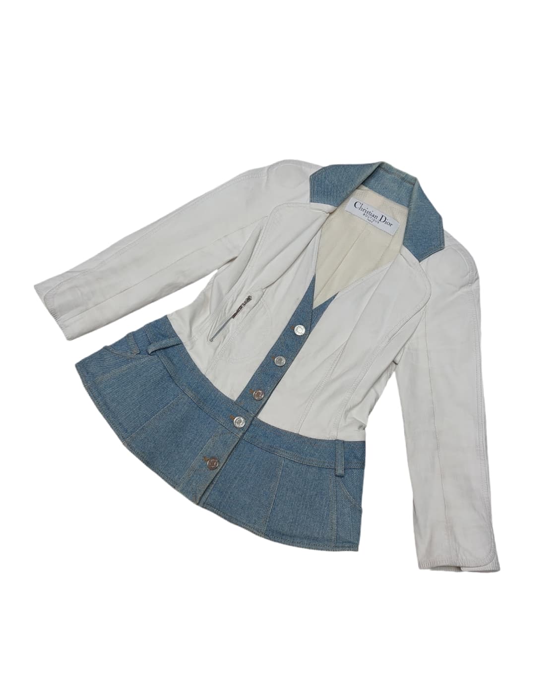 크리스찬 디올 빈티지 데님 양가죽 자켓 상품이미지1