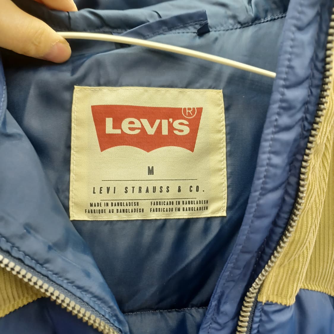 리바이스 패딩 M(남95) 상품이미지5