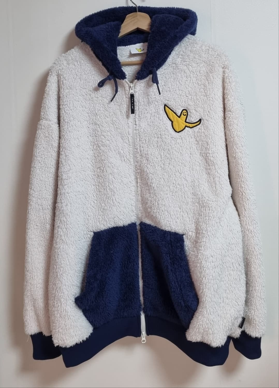 XL ) 마크곤잘레스 와릿이즌 아이보리 후드 후리스 플리스 상품이미지1