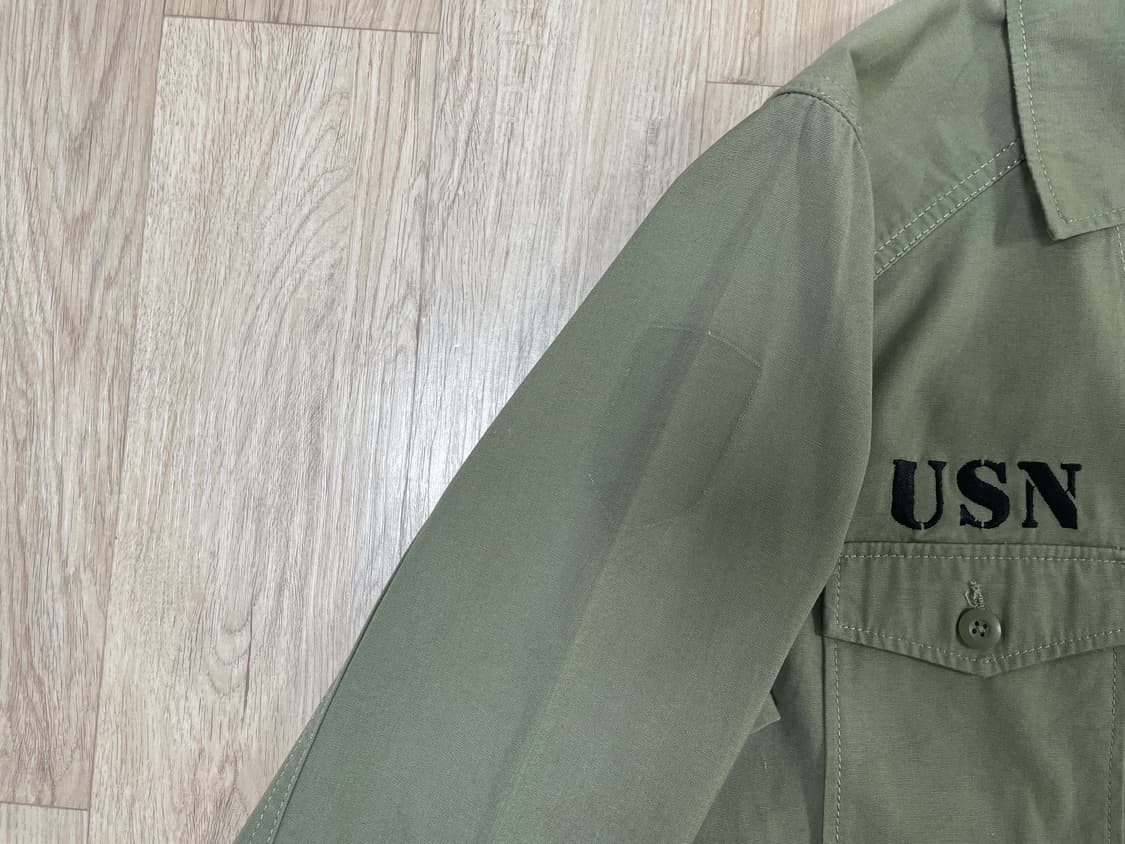 95~100) 50s 복각 휴스턴 미군 앵커자수 셔츠(RRL&LVC&폴로 상품이미지5