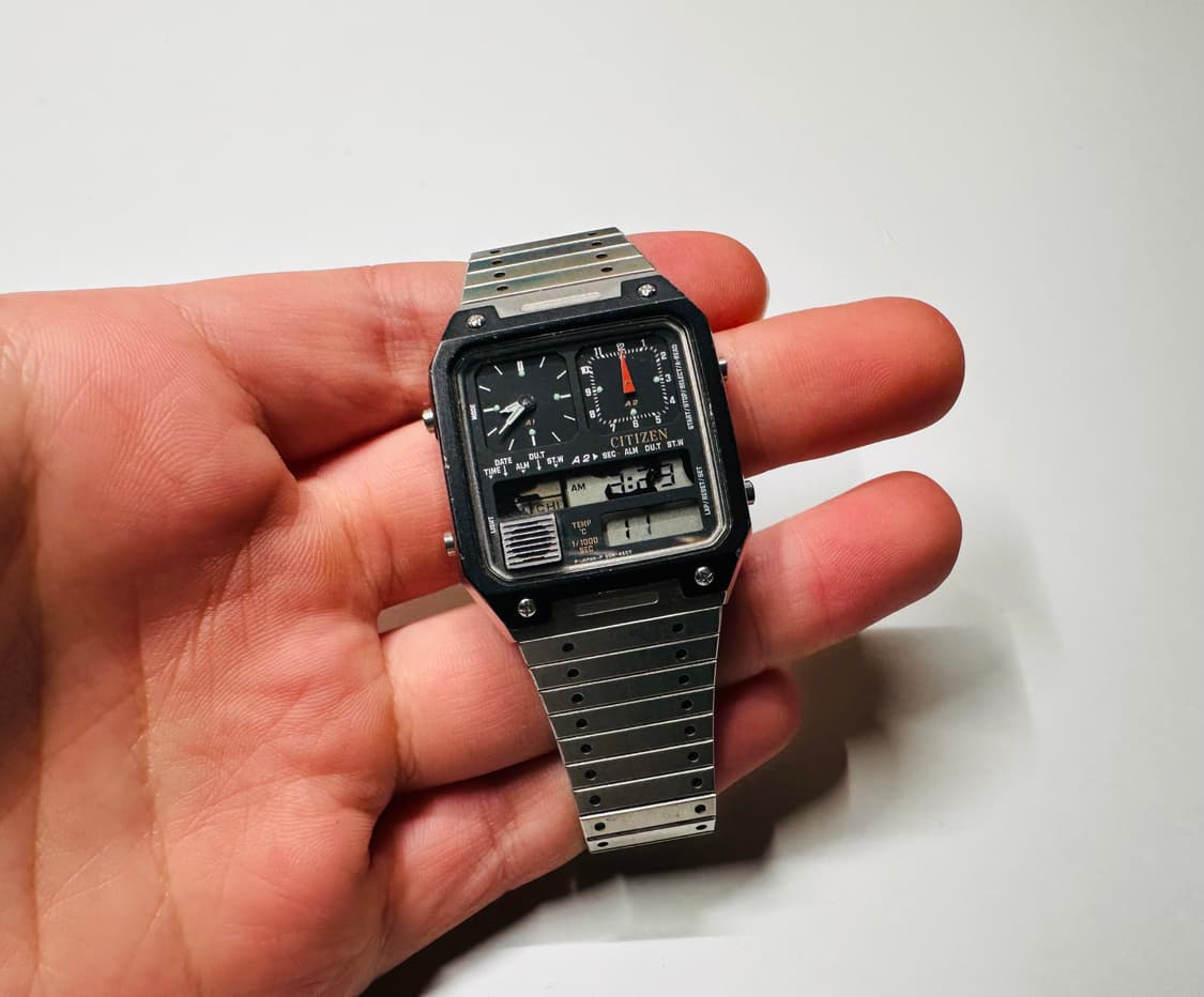 시티즌 아나디지템프 빈티지 쿼츠 시계 판매 상품이미지2