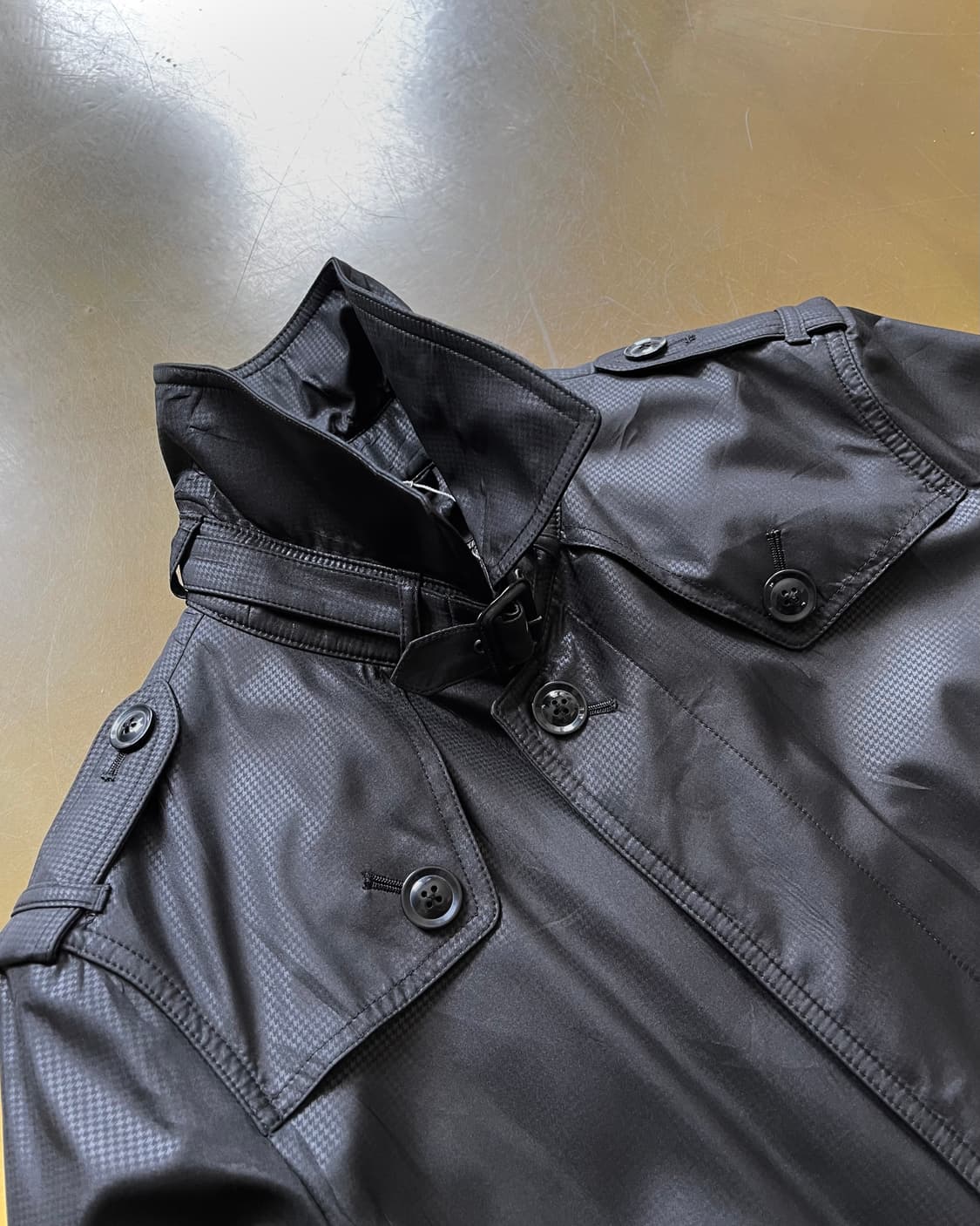 Mr.JUNKO by KOSHONO Rain Mac Coat 상품이미지4