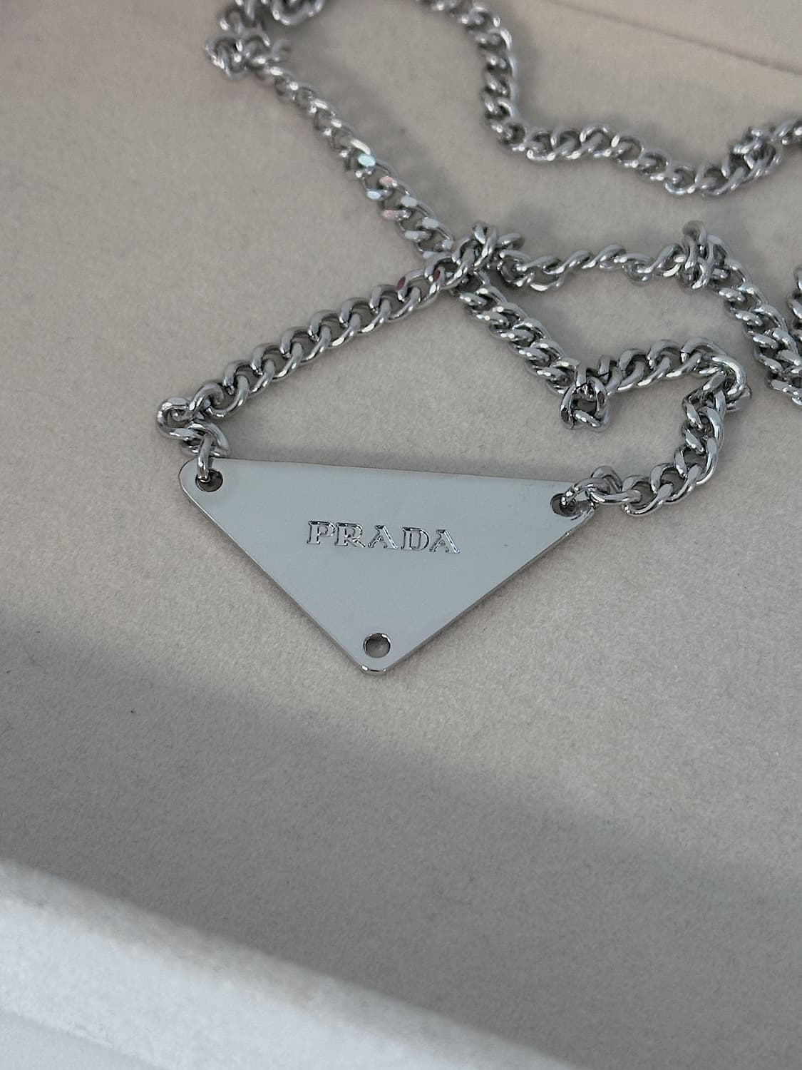 프라다 볼드체인 남성 목걸이 상품이미지2
