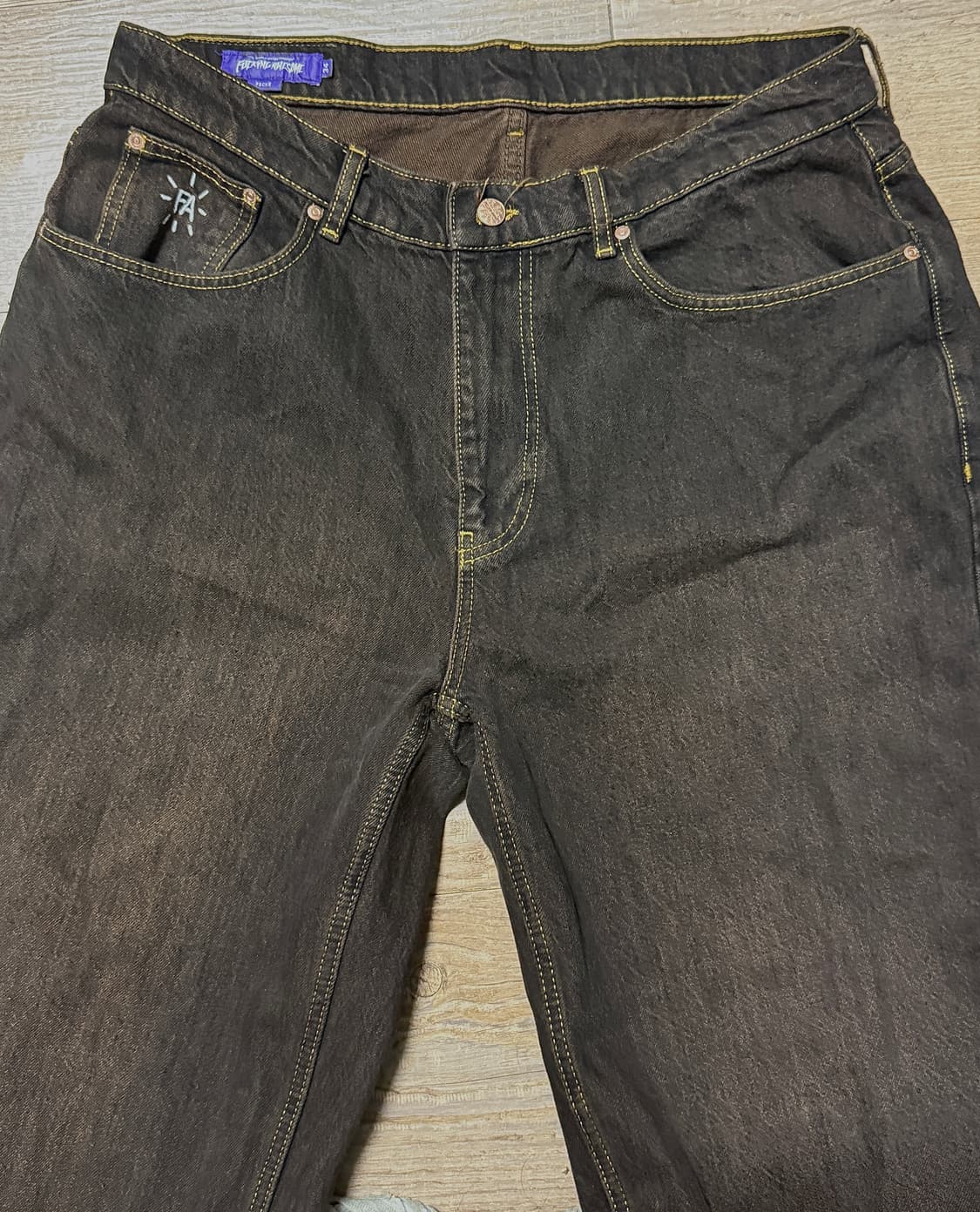 퍼킹어썸 페케 배기 데님 상품이미지5