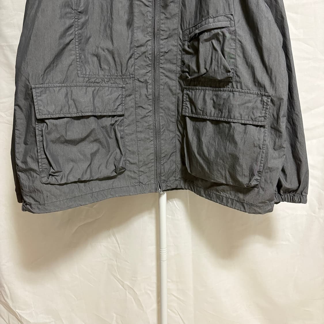 에스피오나지 레이 윈드 파카 바람막이 / 도브그레이, XL 상품이미지3