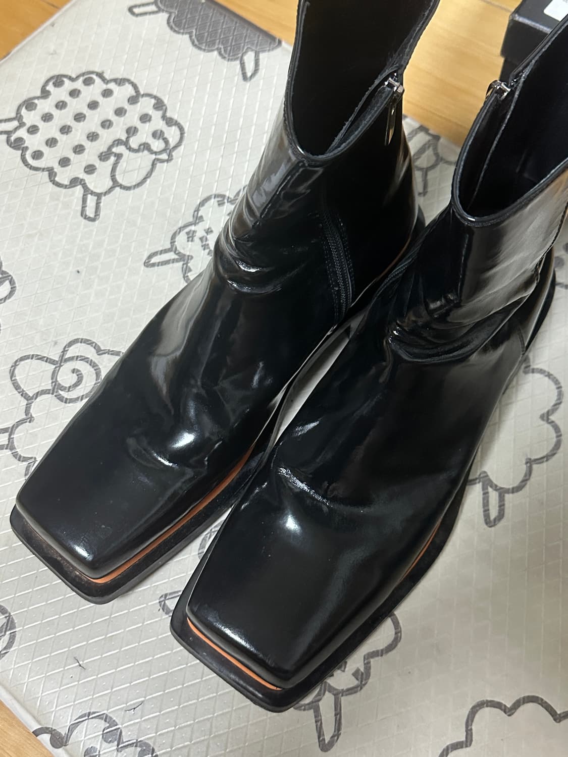 쏘우레슈어 스퀘어토 앵클부츠 가축부츠 280 상품이미지4