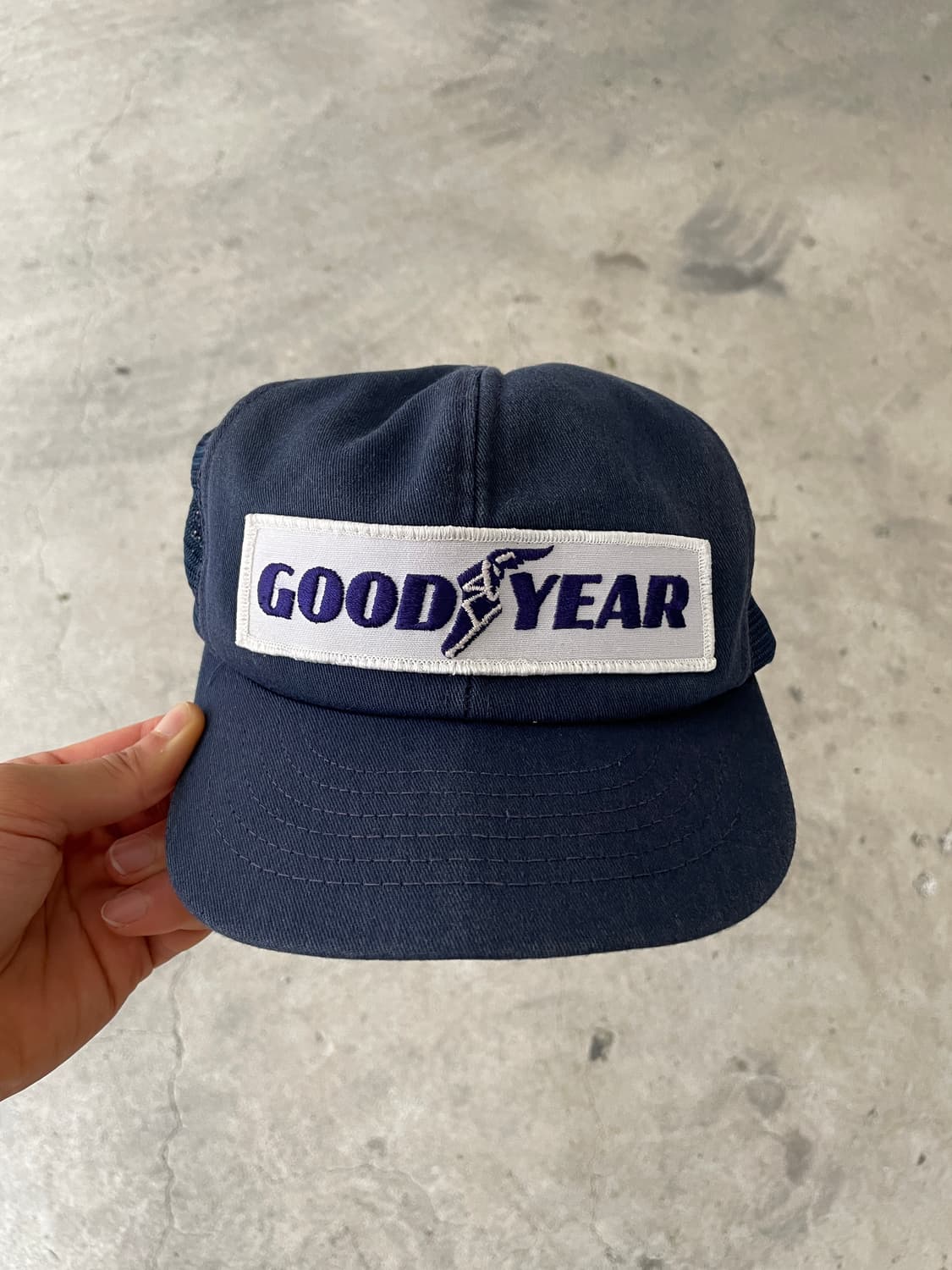 80s Good Year FadedTrucker Cap(USA Made) 상품이미지1