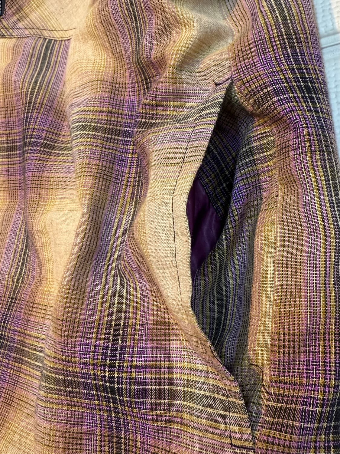 99%IS Flannel 나인티나인 바조우 플라넬 더블 포켓 셔츠 자켓 상품이미지10