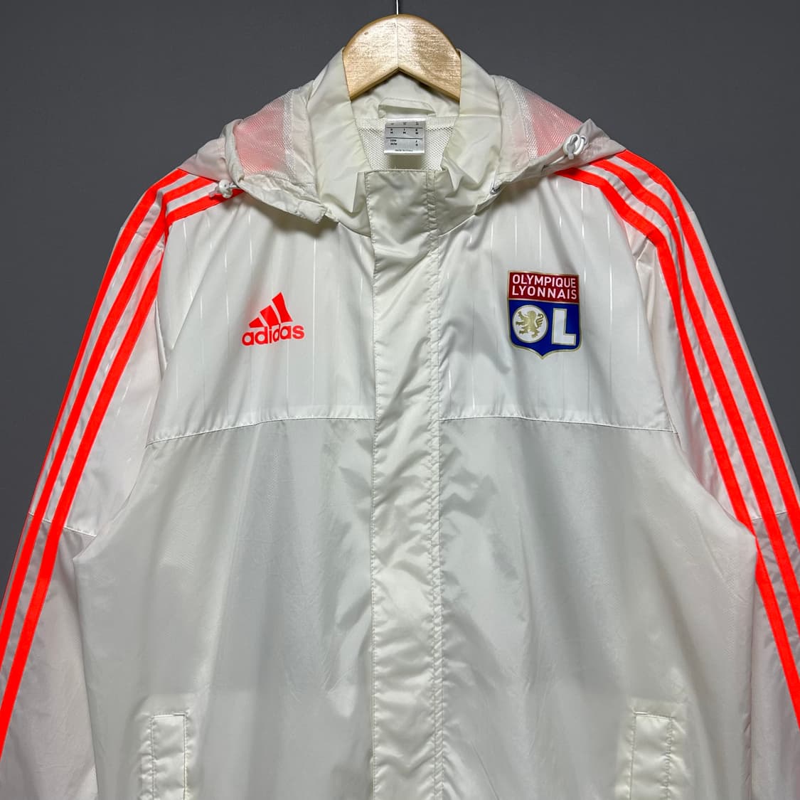 [L]아디다스 올림피크 리옹 바람막이 상품이미지2