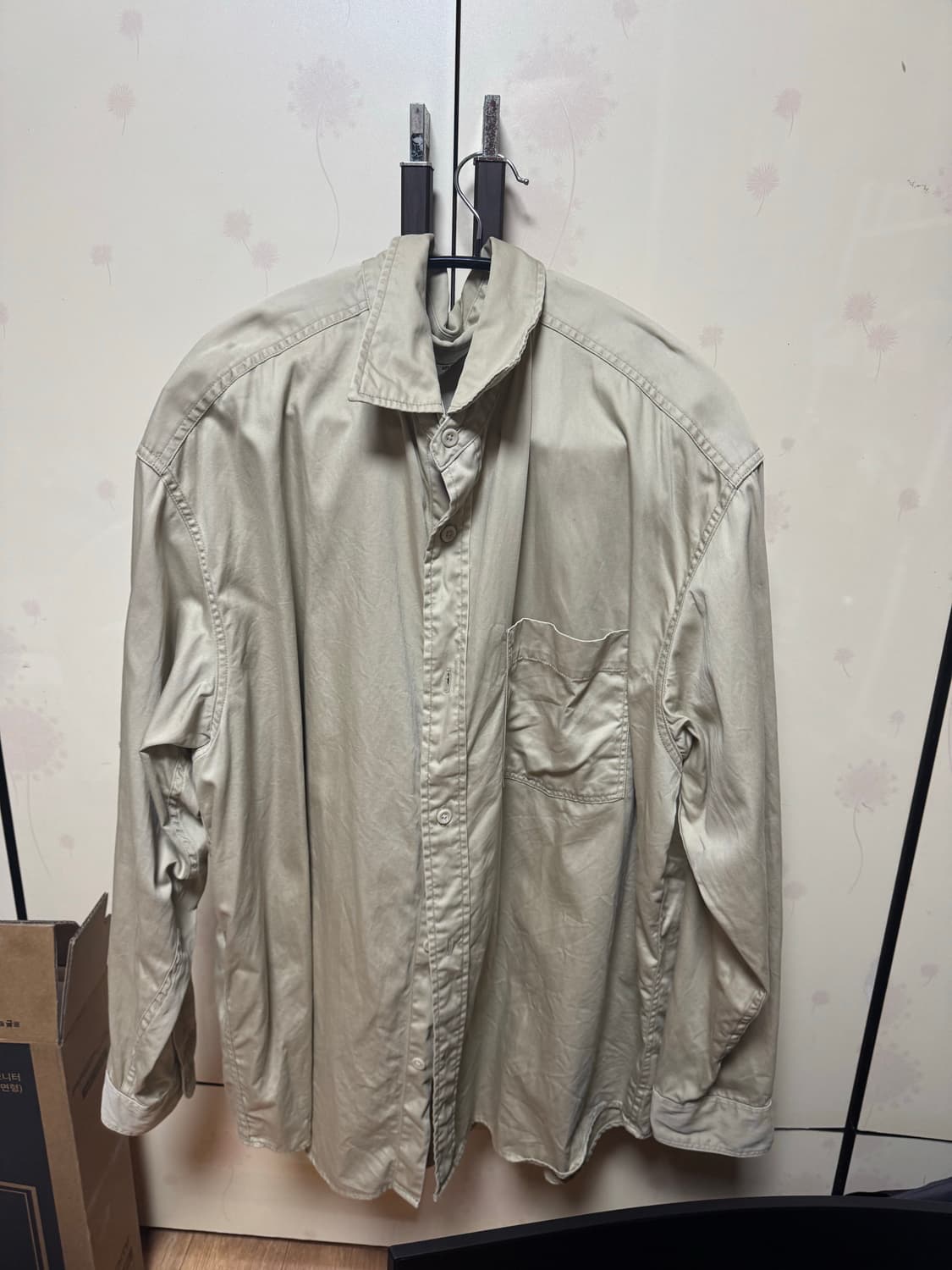 유니클로 셔츠 베이지 2xl 상품이미지1