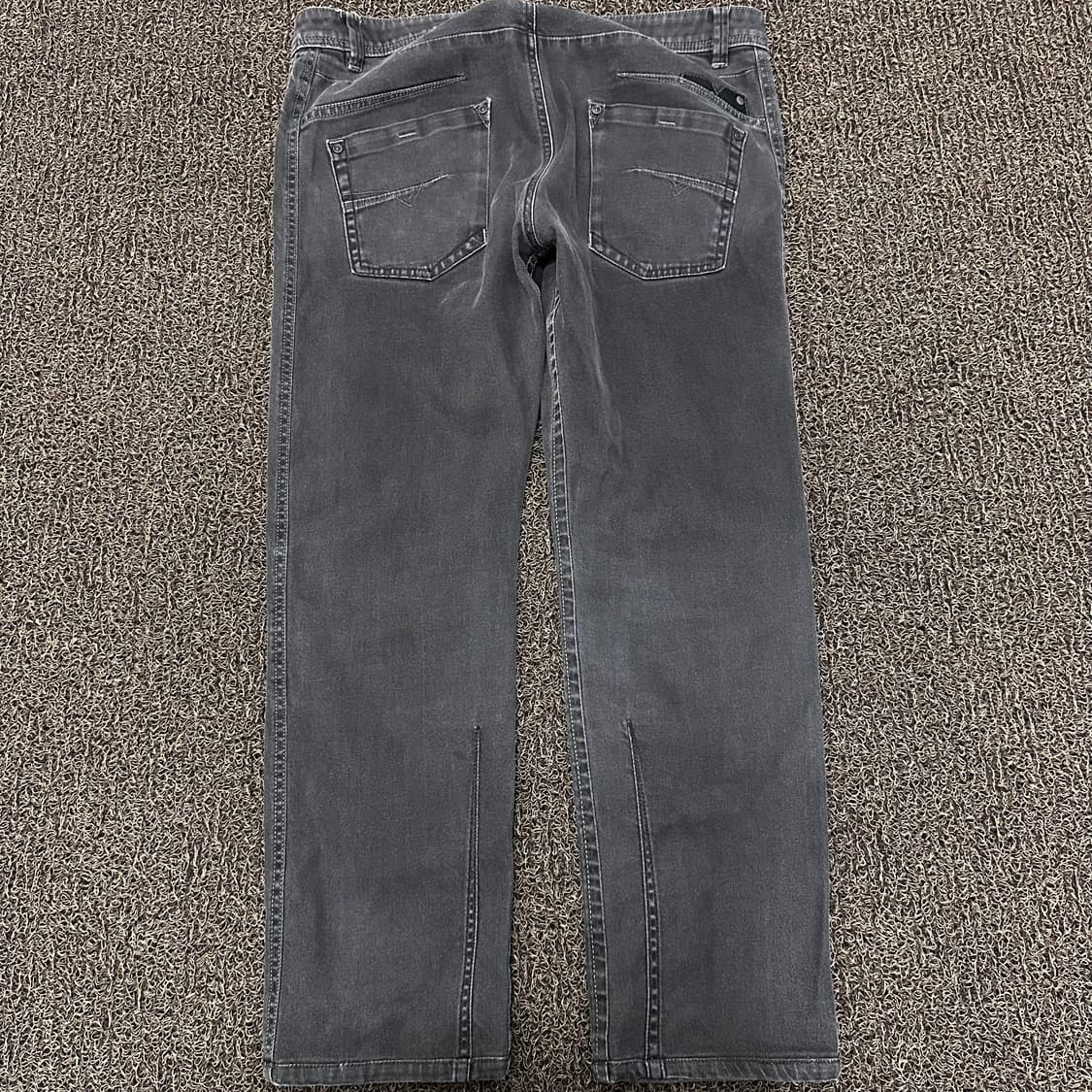 Diesel 디젤 워싱 흑청 데님 청바지 33인치 상품이미지7