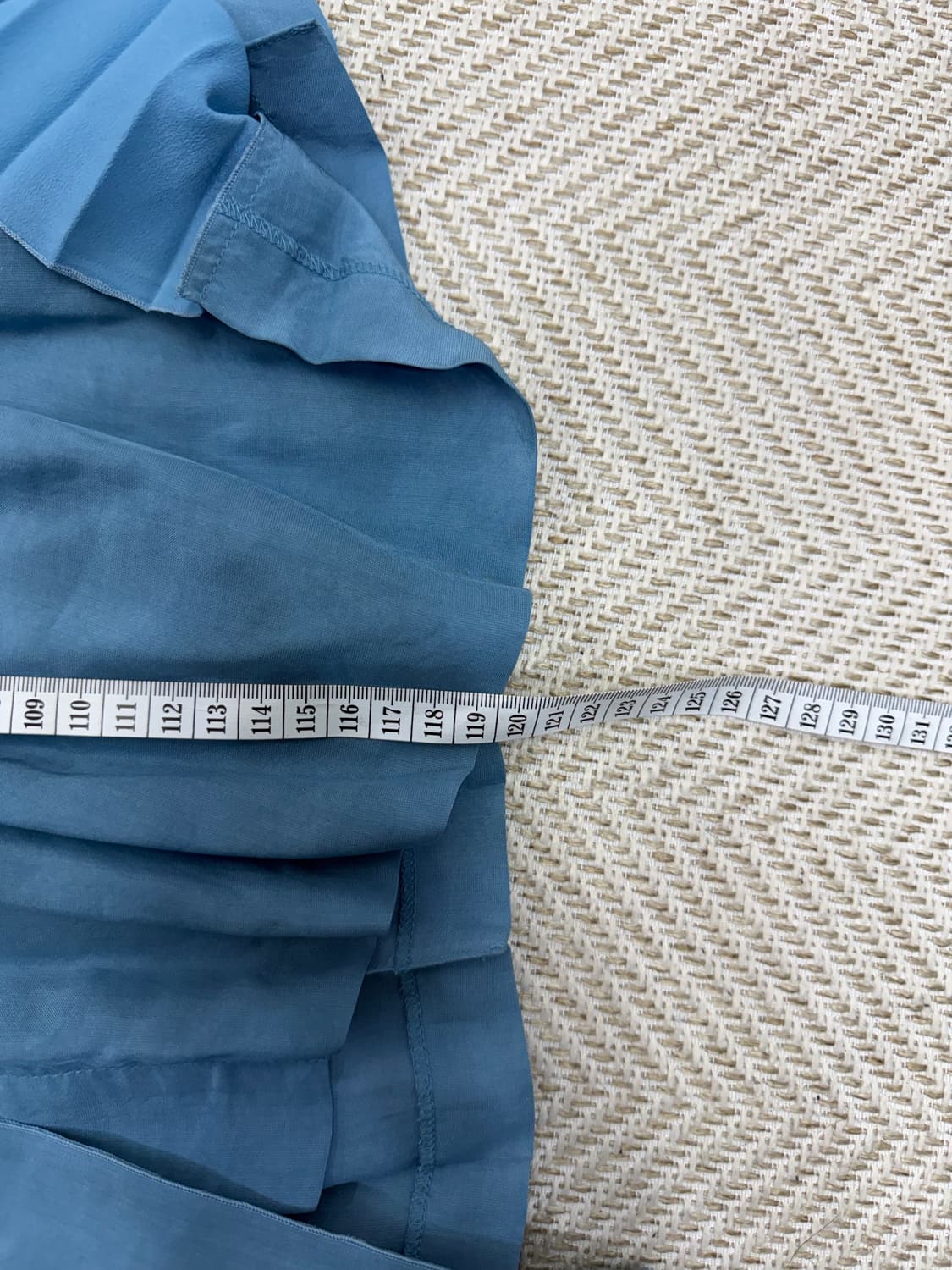 정품) TIME 타임 1993 한섬 블루 랩 롱 원피스 82 상품이미지10